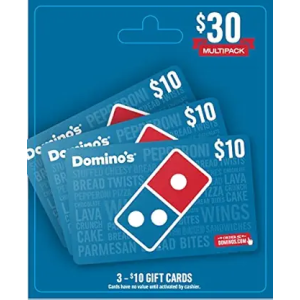Dominos Multi Pack Gift Cards